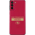 NFL San Francisco 49ers Red Performance Series Galaxy S21 Plus 5G Skin